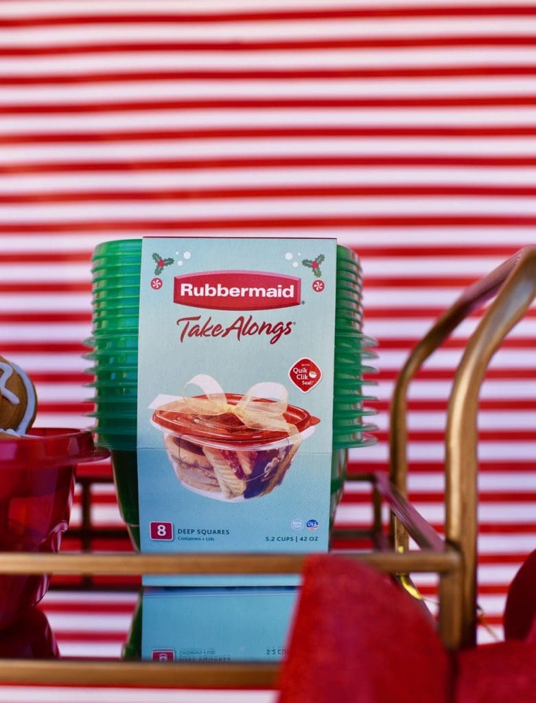 Rubbermaid TakeAlongs at a cookie exchange party