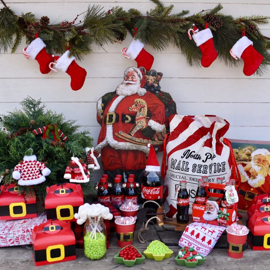 VIntage Santa Party Ideas