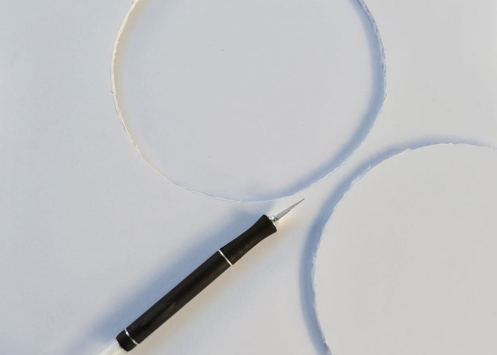 DIY football toss game for kids