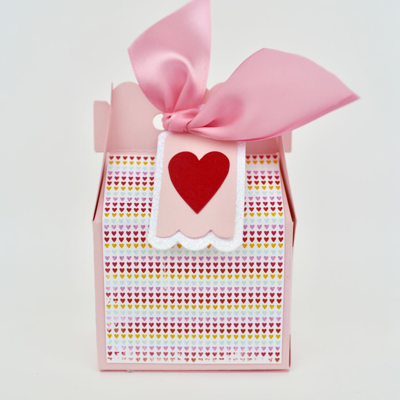 Valentine candy box craft. So cute and easy to make with your Sizzix