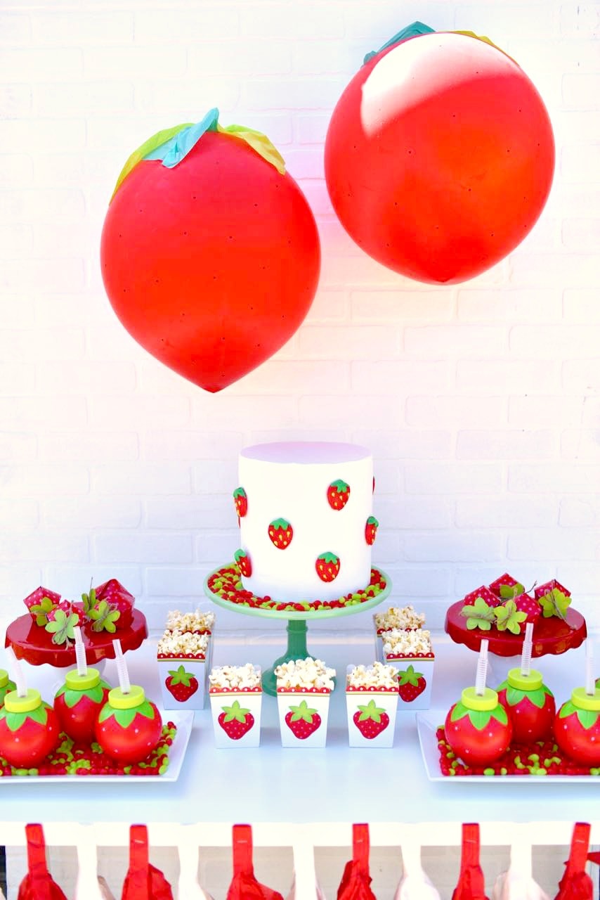 Strawberry Party Perfect For Spring Or Summer Celebrations Make Life 