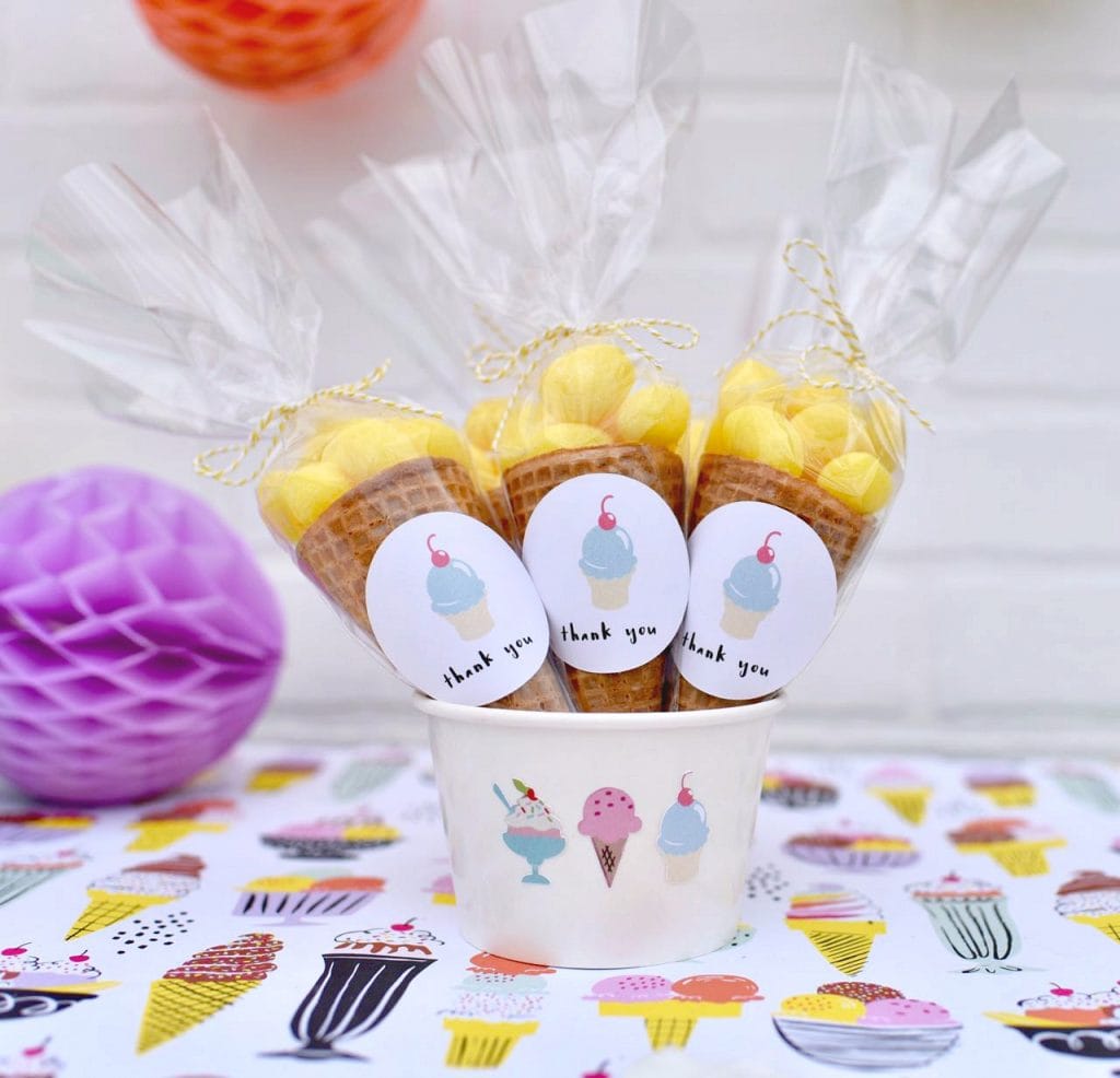 Ice cream party favors with Cricut Explore Air2 Make Life Lovely