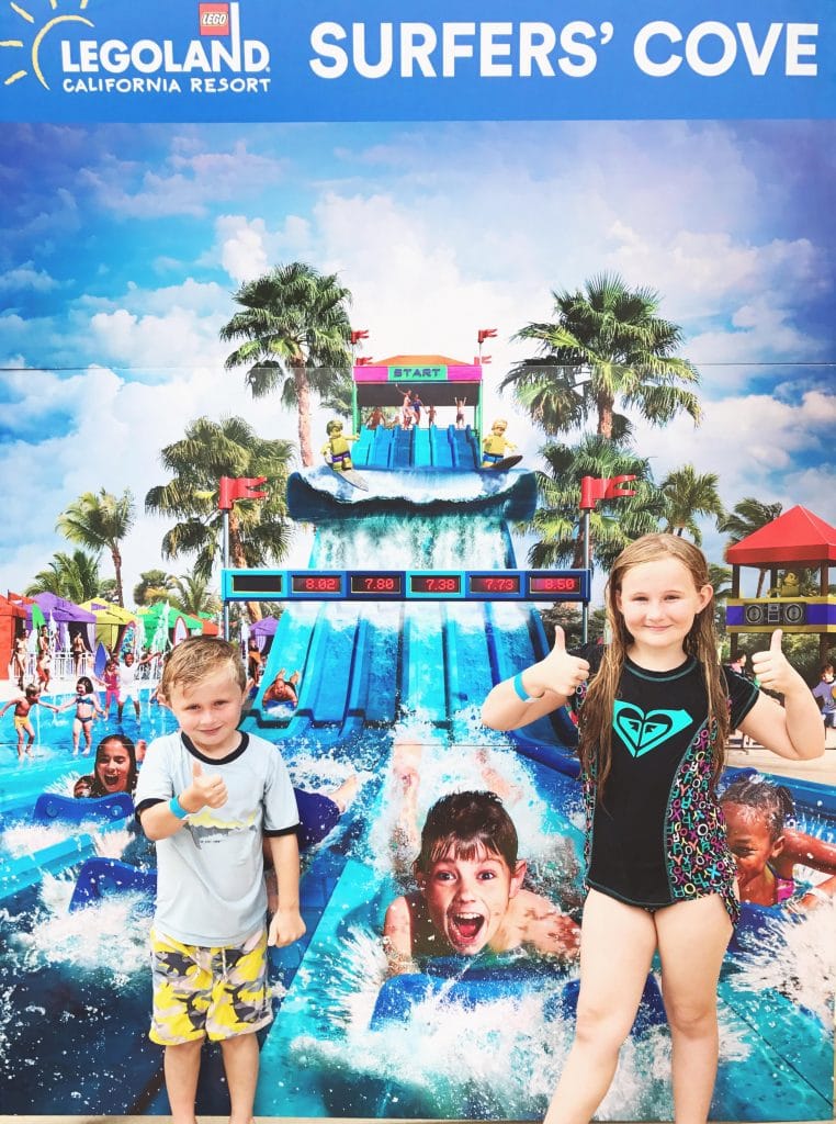 New Surfer's Cove at LEGOLAND California Water Park