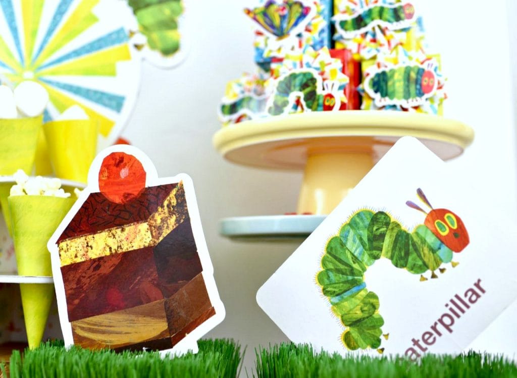 The Very Hungry Caterpillar party decorations