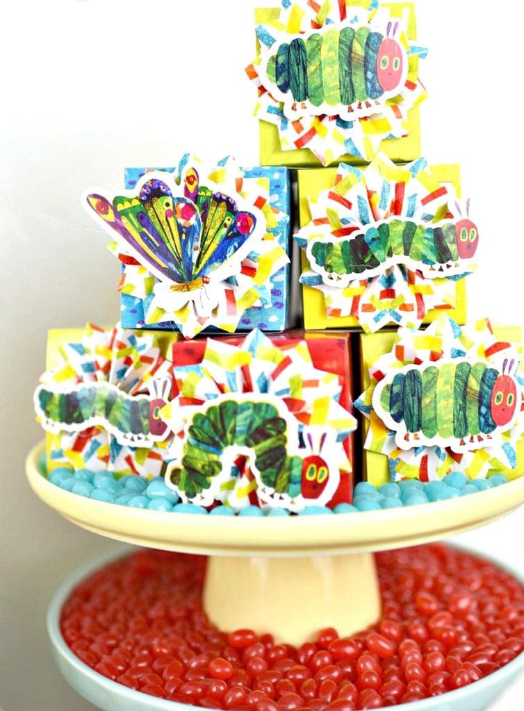 The Very Hungry Caterpillar party favors