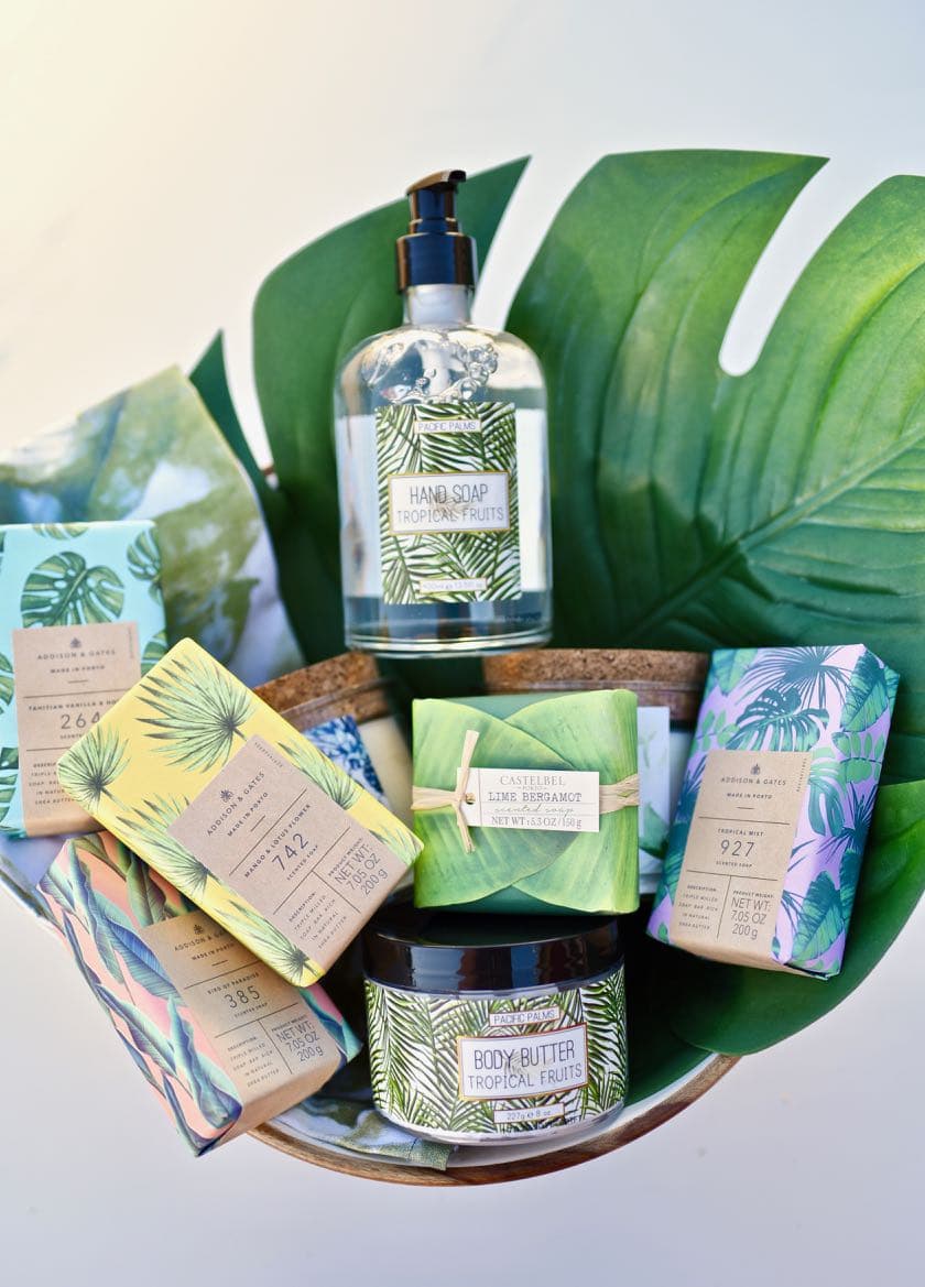 Tropical Mother's Day gift basket tutorial Make Life Lovely