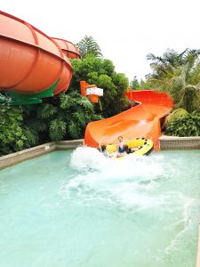 Water slide at LEGOLAND Water Park in California
