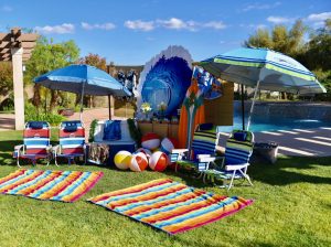 Surfing Party Ideas for a boys pool party birthday