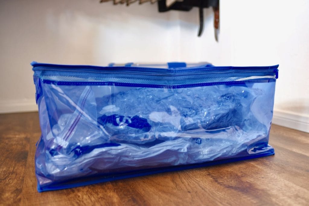 Ziploc Flexible Totes small closet organization
