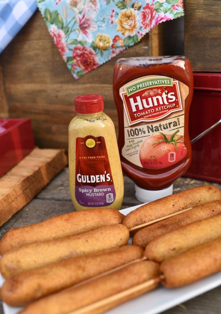 County fair party homemade corn dogs recipe