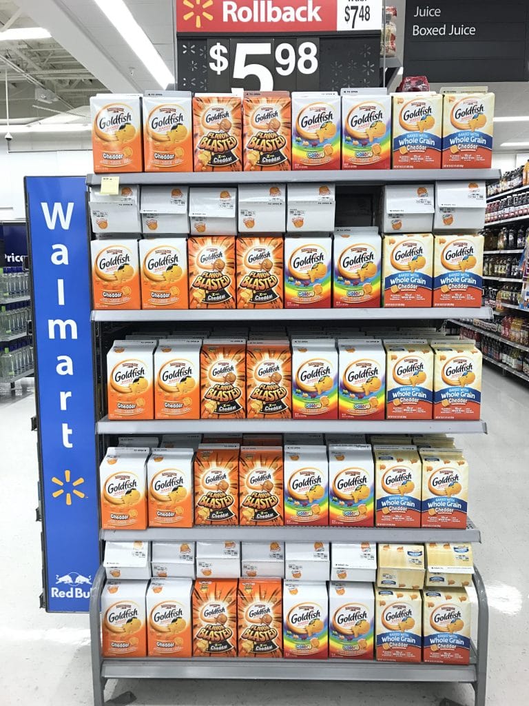 Goldfish at Walmart Make Life Lovely