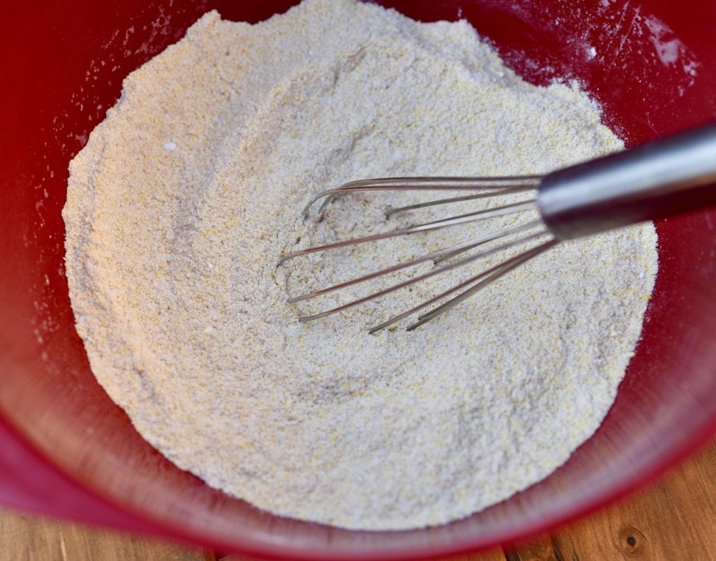 Homemade corn dog mix