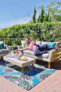 Lance Bass home makeover Los Angeles California
