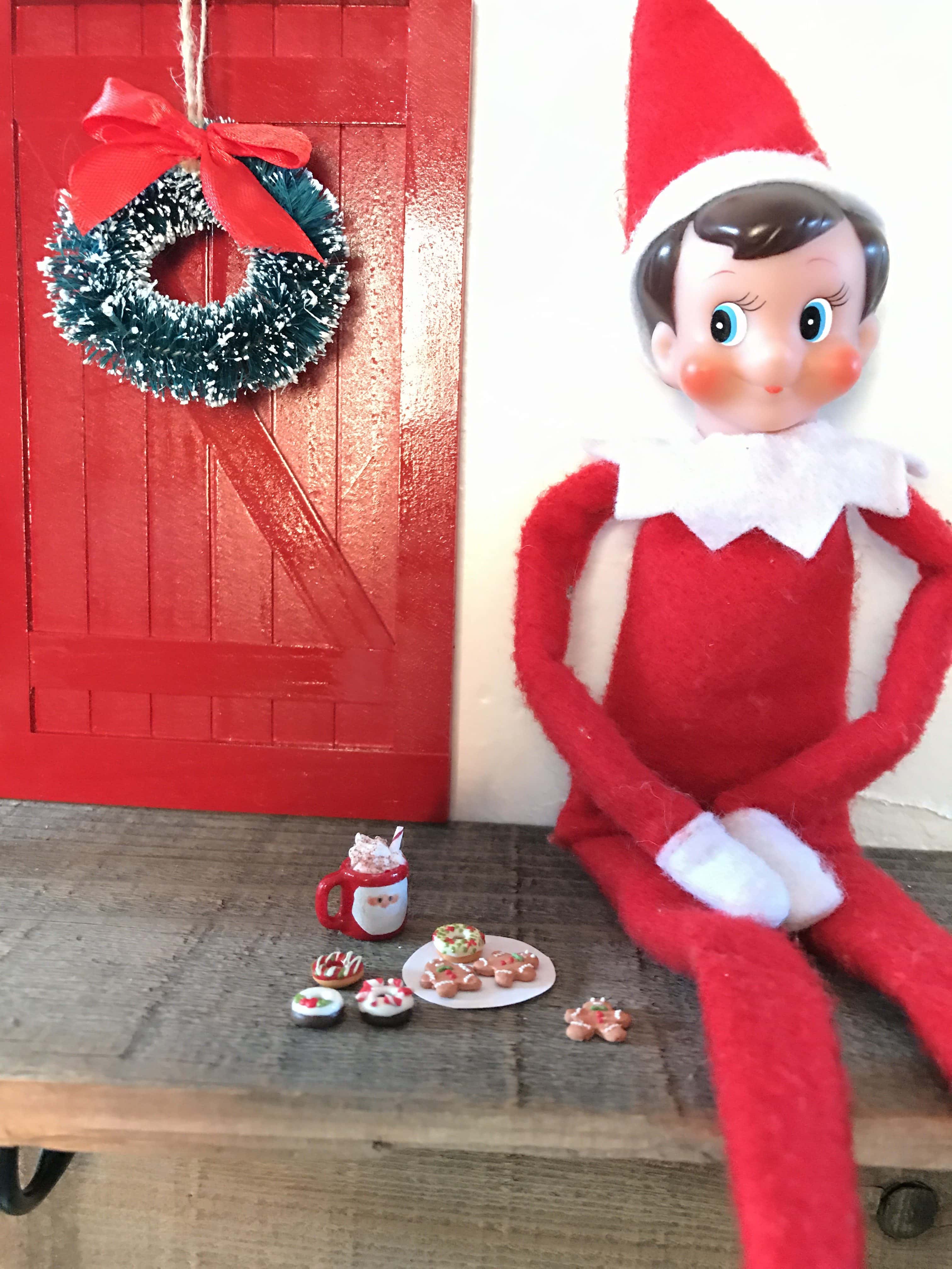 Elf On The Shelf Door Tutorial 100 Miniatures Giveaway Make 