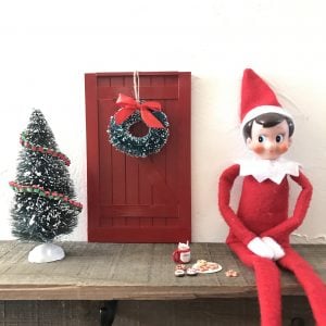 Magical Elf on the Shelf Door DIY