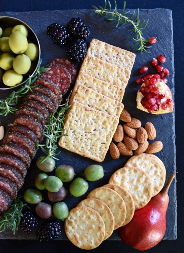 Gothic Halloween party and Halloween cheese board