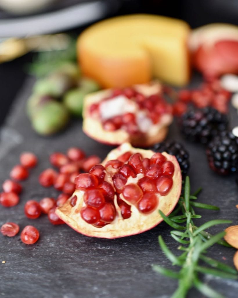 Halloween cheese plate