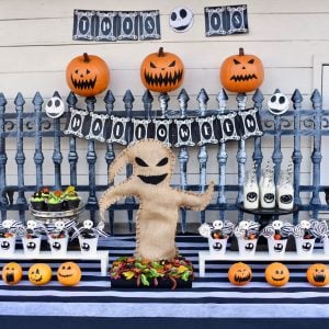 Nightmare Before Christmas Halloween party square 2