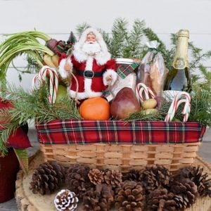 Christmas gift baskets square