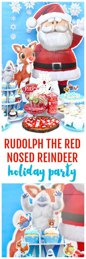 Rudolph the Red-Nosed Reindeer party. You'll love this Rudolph Christmas party featuring your favorite characters from the movie and lots of yummy Christmas treats!