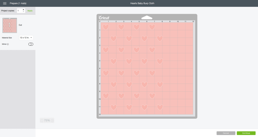 DIY Burp Cloths with Heat Transfer Vinyl + Cricut Make Life Lovely