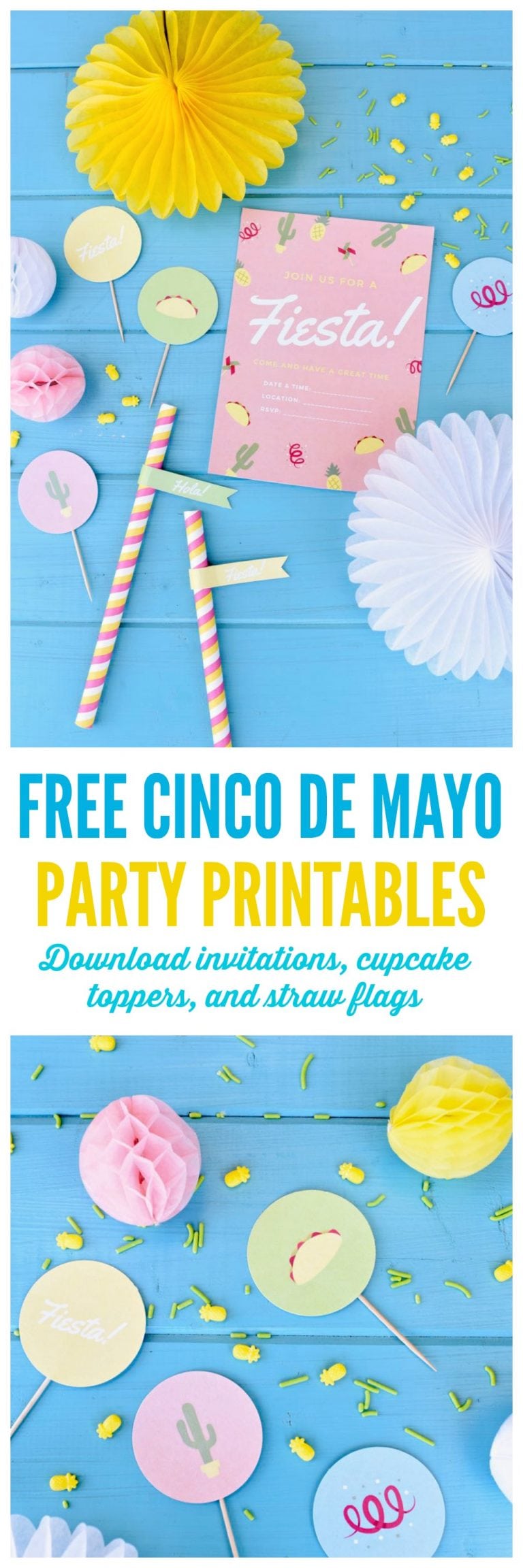 FREE Cinco de Mayo party printables! Get ready for the big fiesta with ...