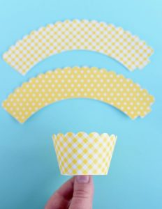 DIY cupcake wrappers with Martha Stewart Cricut machine