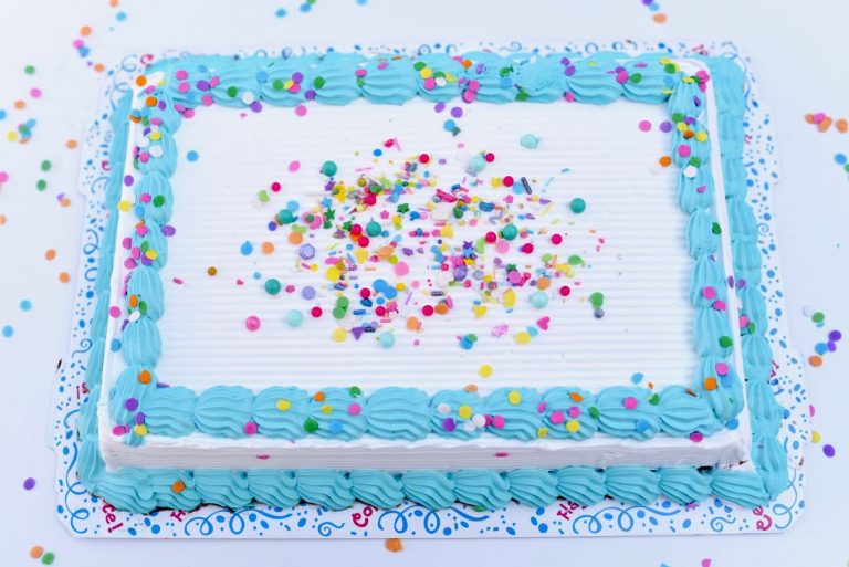 Chocolate Cake Topper with Sprinkles Tutorial Make Life Lovely