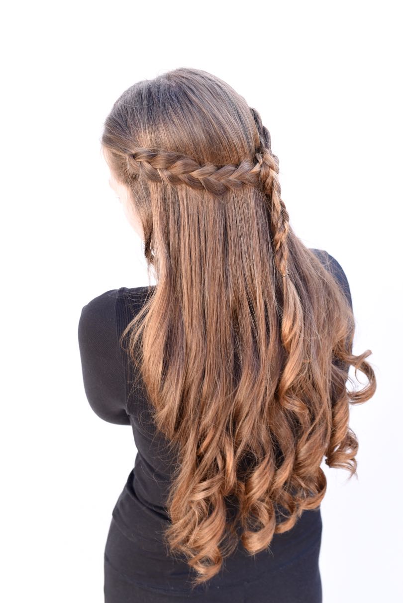 Braided Half Up Half Down Tutorial Easy Looks Great  Braided Half Up Half Down Tutorial Easy Looks Great