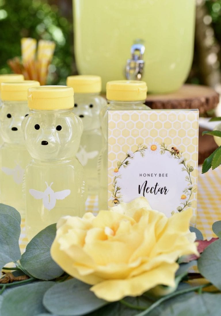 Honey bear straw cup Make Life Lovely