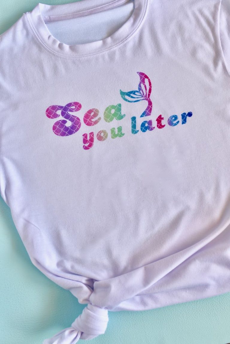 Infusible Ink tshirt Make Life Lovely