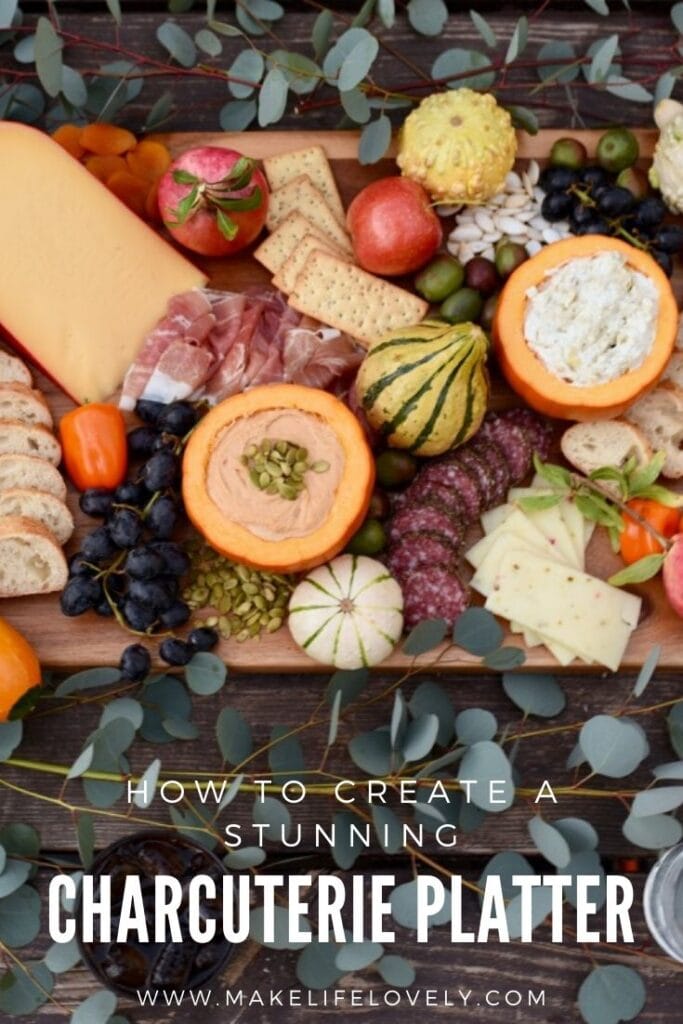 How to create a stunning charcuterie platter easily and quickly using store bought ingredients
