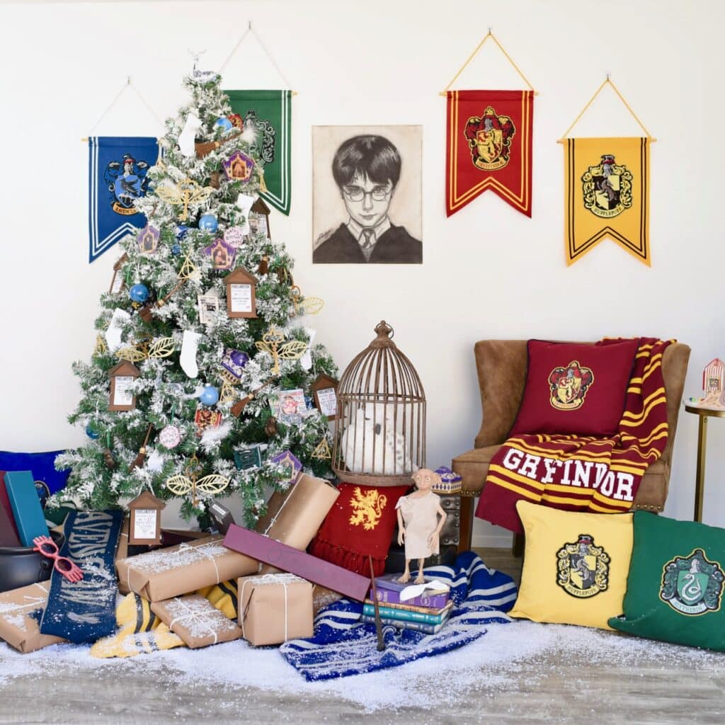 Harry Potter Christmas tree 2 Make Life Lovely