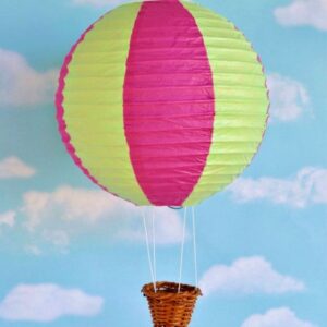 hot air balloon paper lantern