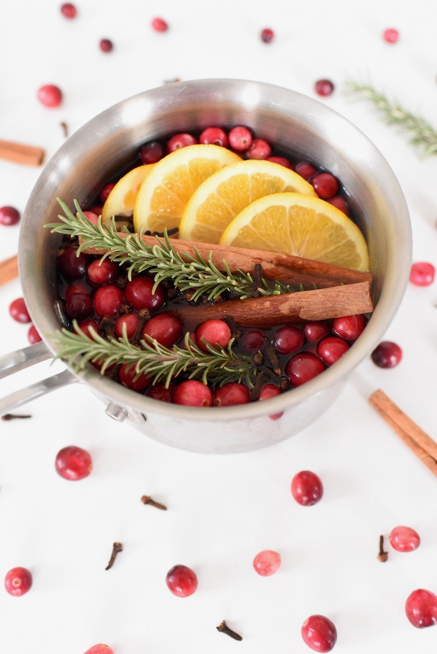 Christmas Simmer Pot (Holiday Stovetop Potpourri) - Aileen Cooks