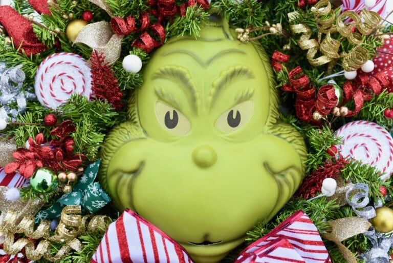 How to Make a Whimsical Grinch Wreath You'll LOVE! Make Life Lovely