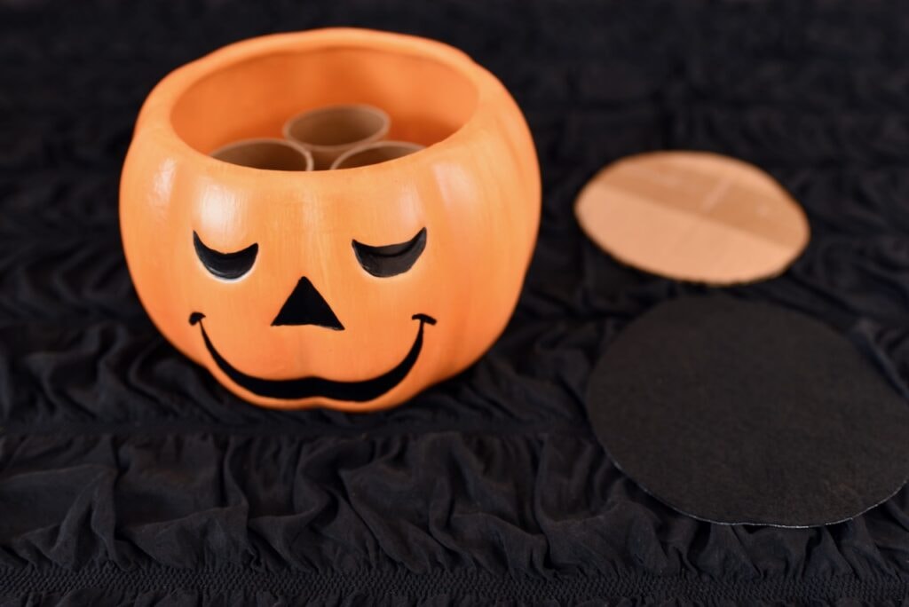 supplies to make light up pumpkin